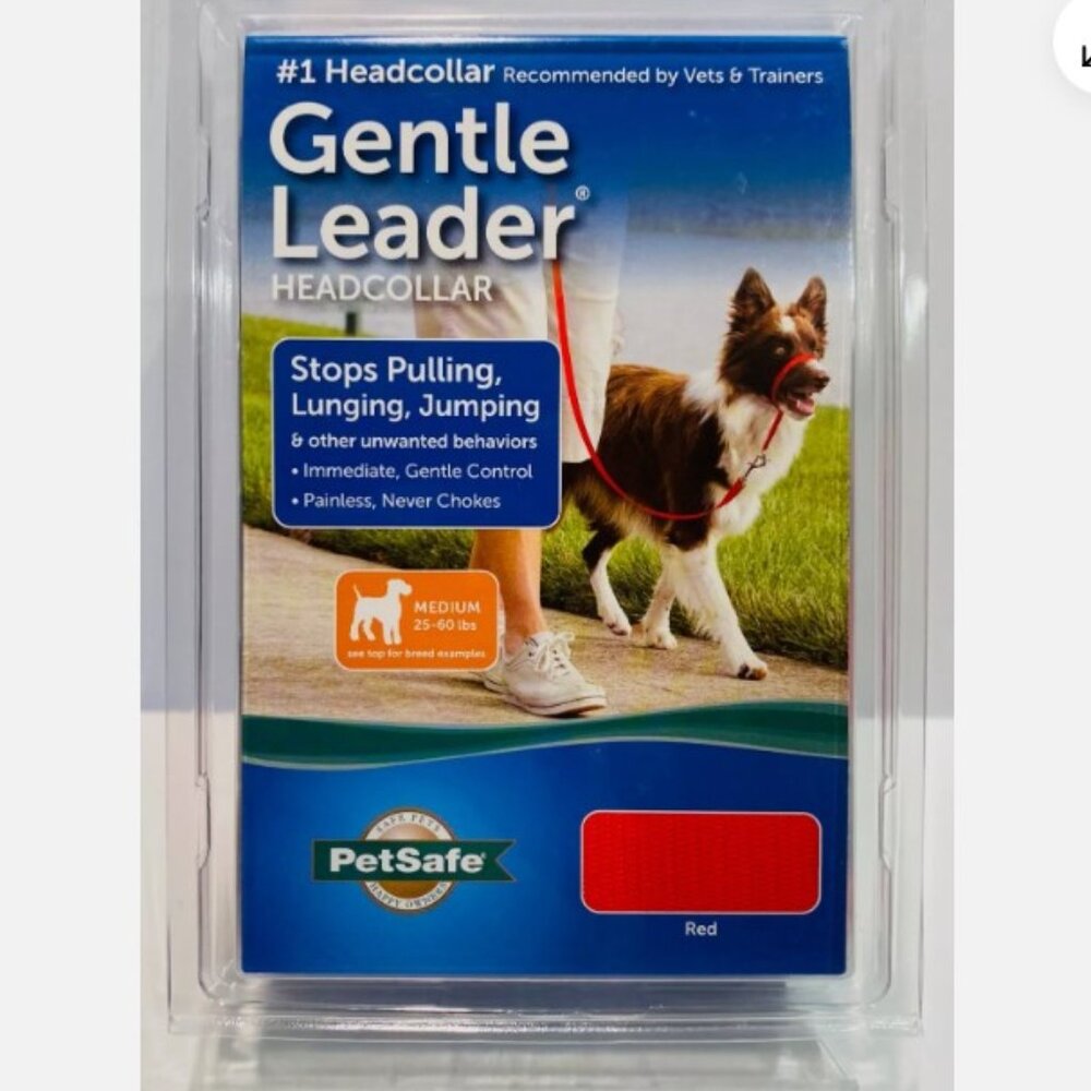 Dog Head Halter Collar, Gentle Leader, Medium